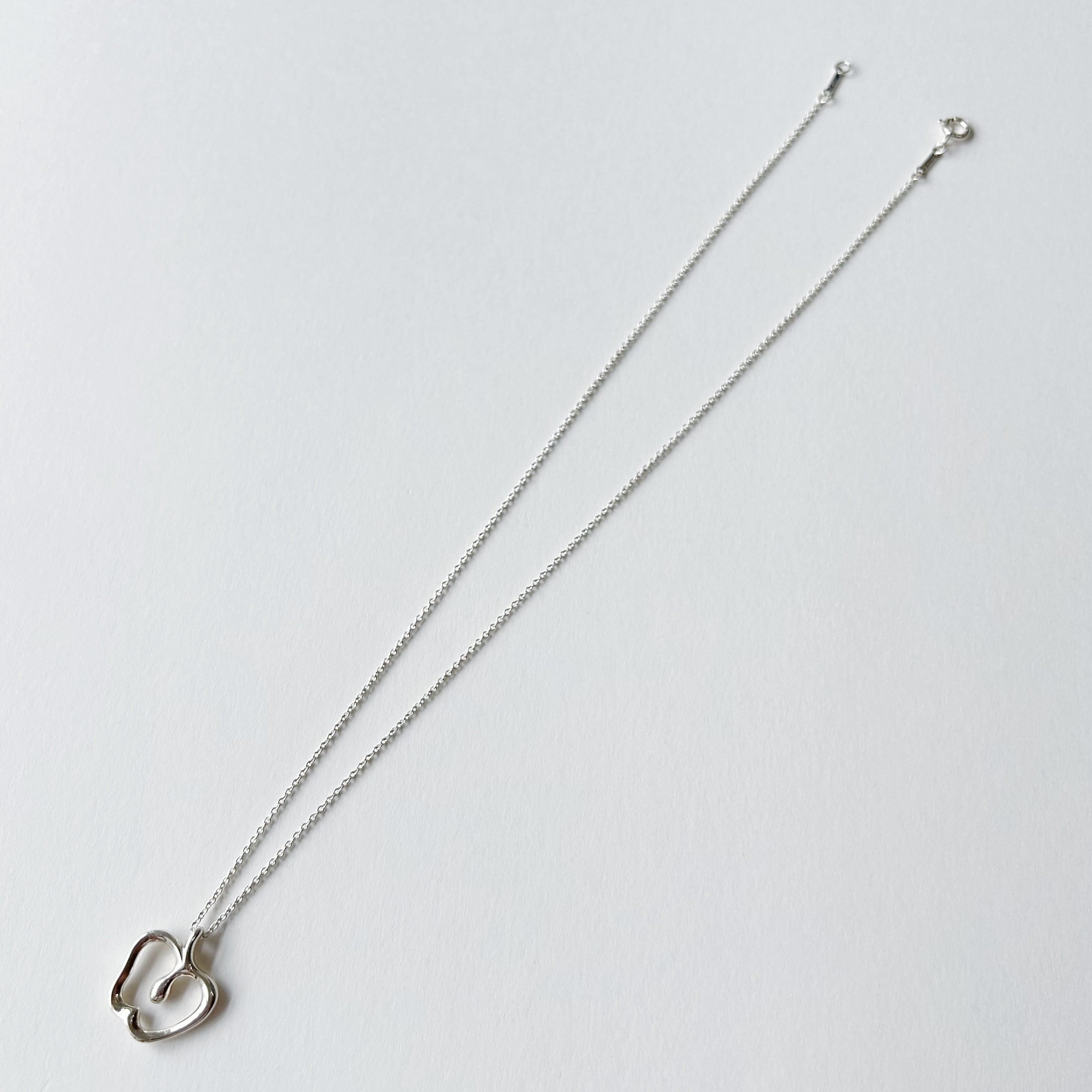 T7031】Tiffany&Co. apple necklace/silver925/ティファニー