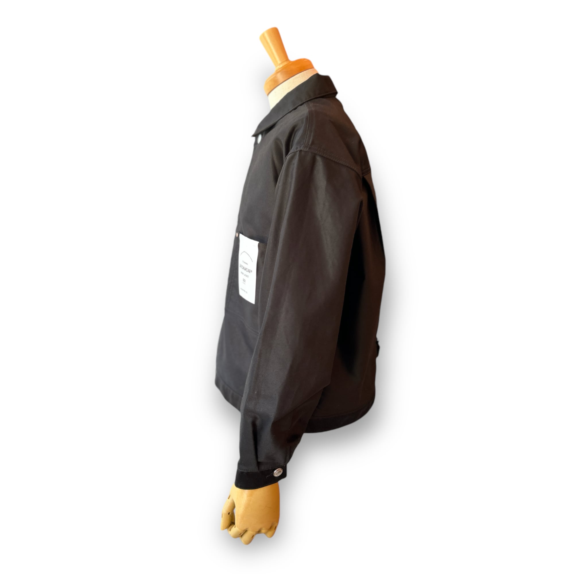 Men's 【UNIONWEAR】WORK JACKET 001 -Black〖Traditionalweatherwear