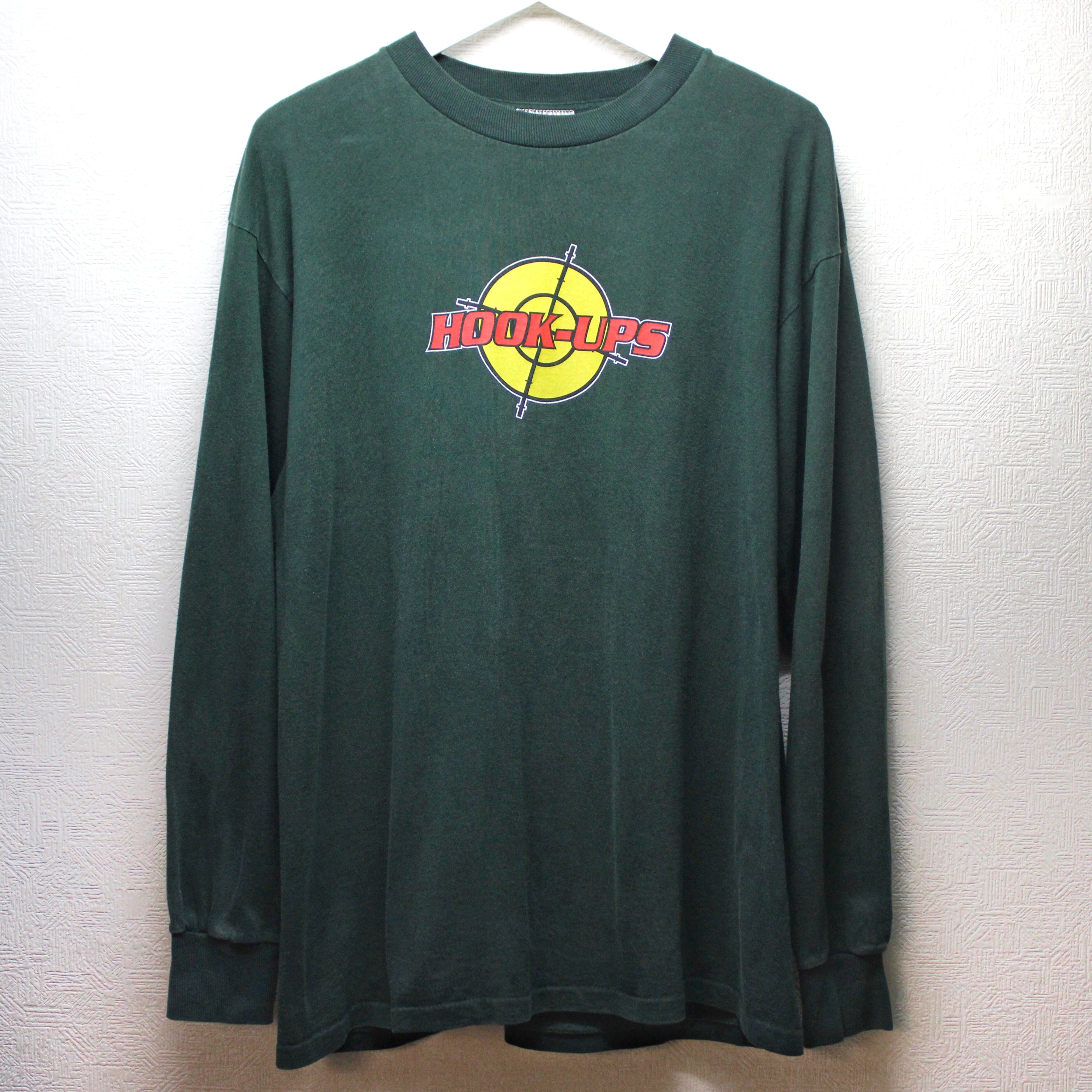 1990's Hook-Ups / L/S Tee / Made In U.S.A. | TEKITOU CLOTHING