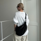 【受注予約：10月下旬入荷予定】Mesh Convertible Shoulder Bag/black