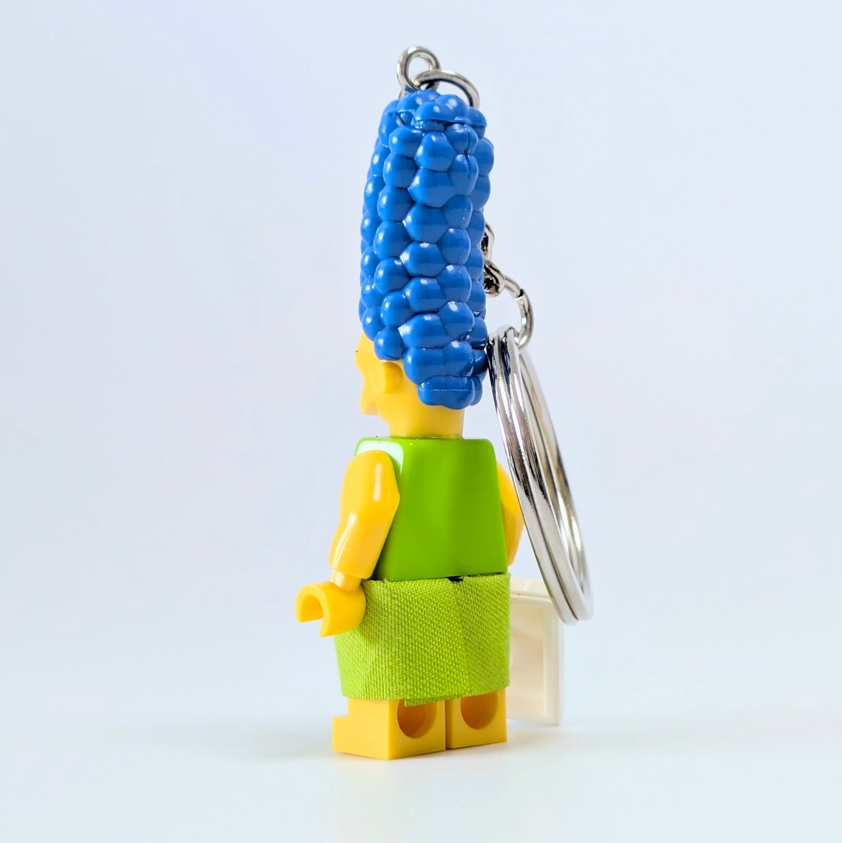 待望の再入荷！お早めに！【ブロックフィギュアキーホルダー】 ★The Simpsons（ザ シンプソンズ）マージ・シンプソン★〚アメリカン雑貨 アメトイ〛