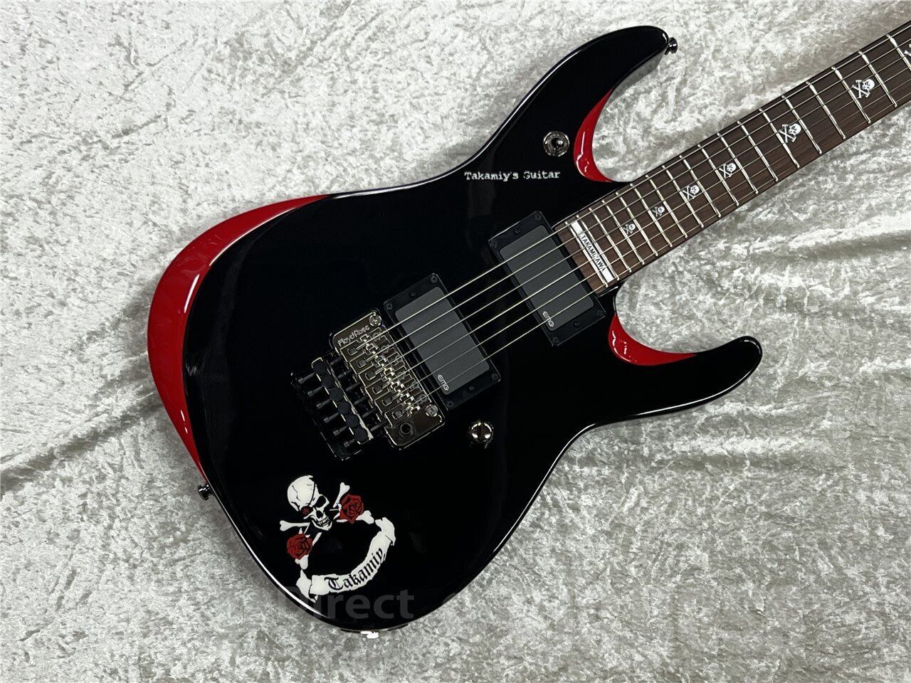 O.Z.Y Takamiy's Guitar (Black w/Red bevel) | BIGBOSS広島