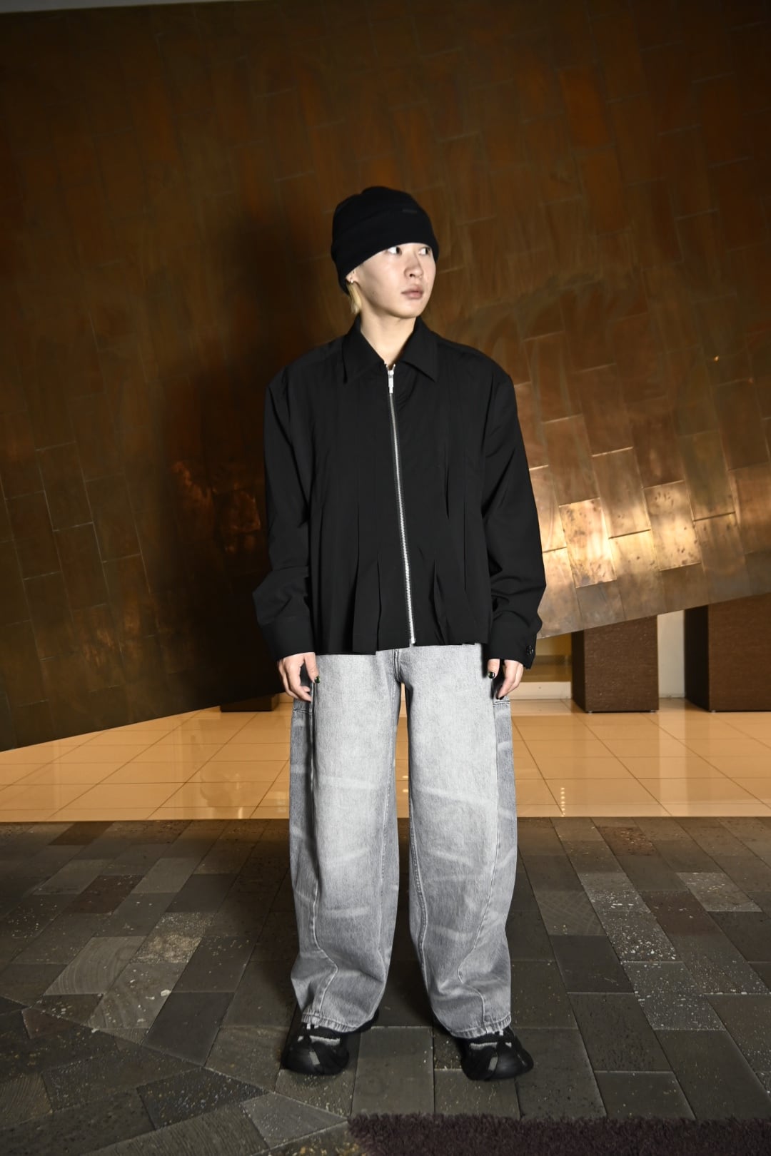 26SS】Feng Chen Wang フェンチェンワン / プリーツジャケット