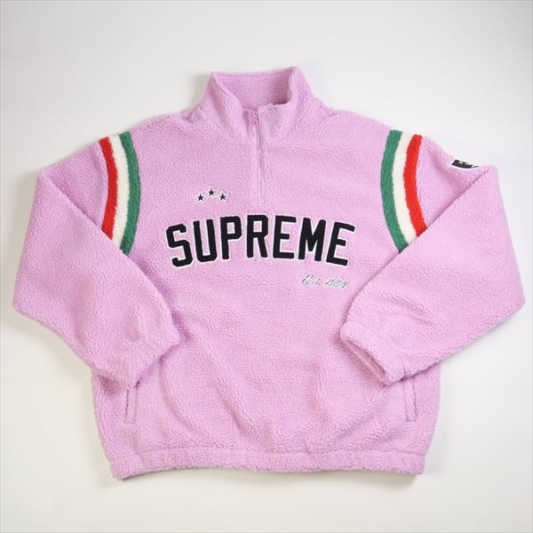 supreme  Arc harf zip Fleece Pullover