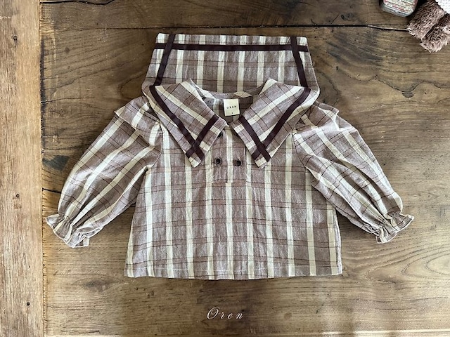【取寄】oren|manon autumn blouse|マノンオータムブラウス|S-XL|baby&kids|26 autumn