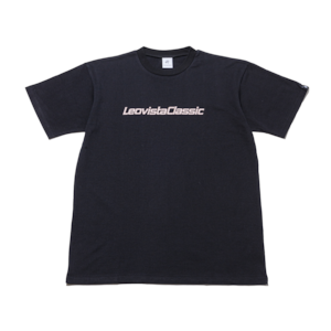 LC丨オフコートTシャツ Leovista Classicロゴ（BLK✖️PINK）