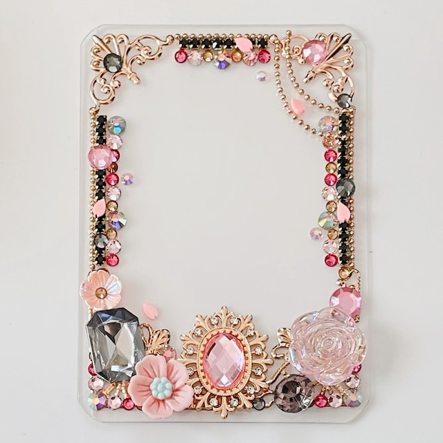 №097 飾れる!持ち歩ける!硬質カードケース デコ 硬質ケース