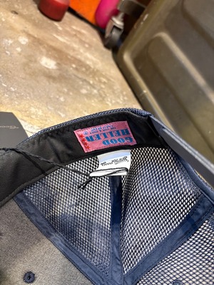 GOOD HELLER / LOGO & STUDS MESH CAP / MASH CAP / NAVY / GH-26AW003