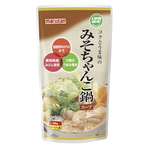 コクとうま味のみそちゃんこ鍋スープ ６００ｇ　マルサン