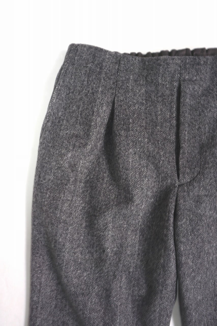 Felted Melton Easy Trousers