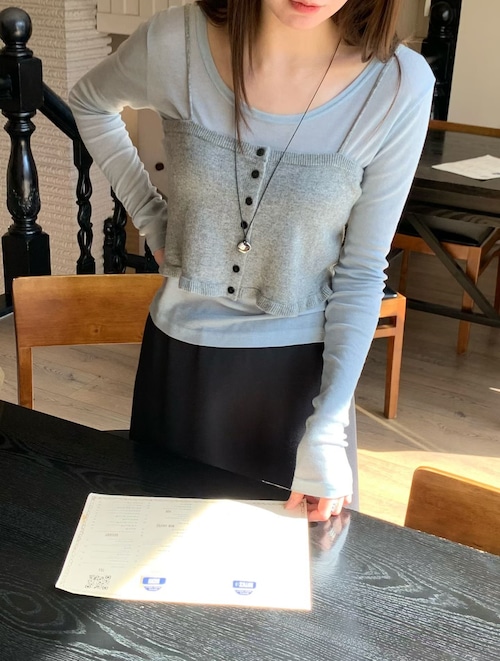 (予約) signature / Poena bustier 4color