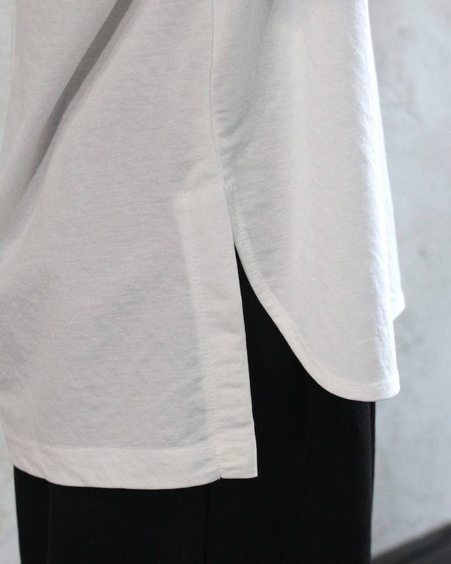 【OMNES】接触冷感レーヨンナイロン オーバーサイズ半袖プルオーバー Tシャツ　(12467)