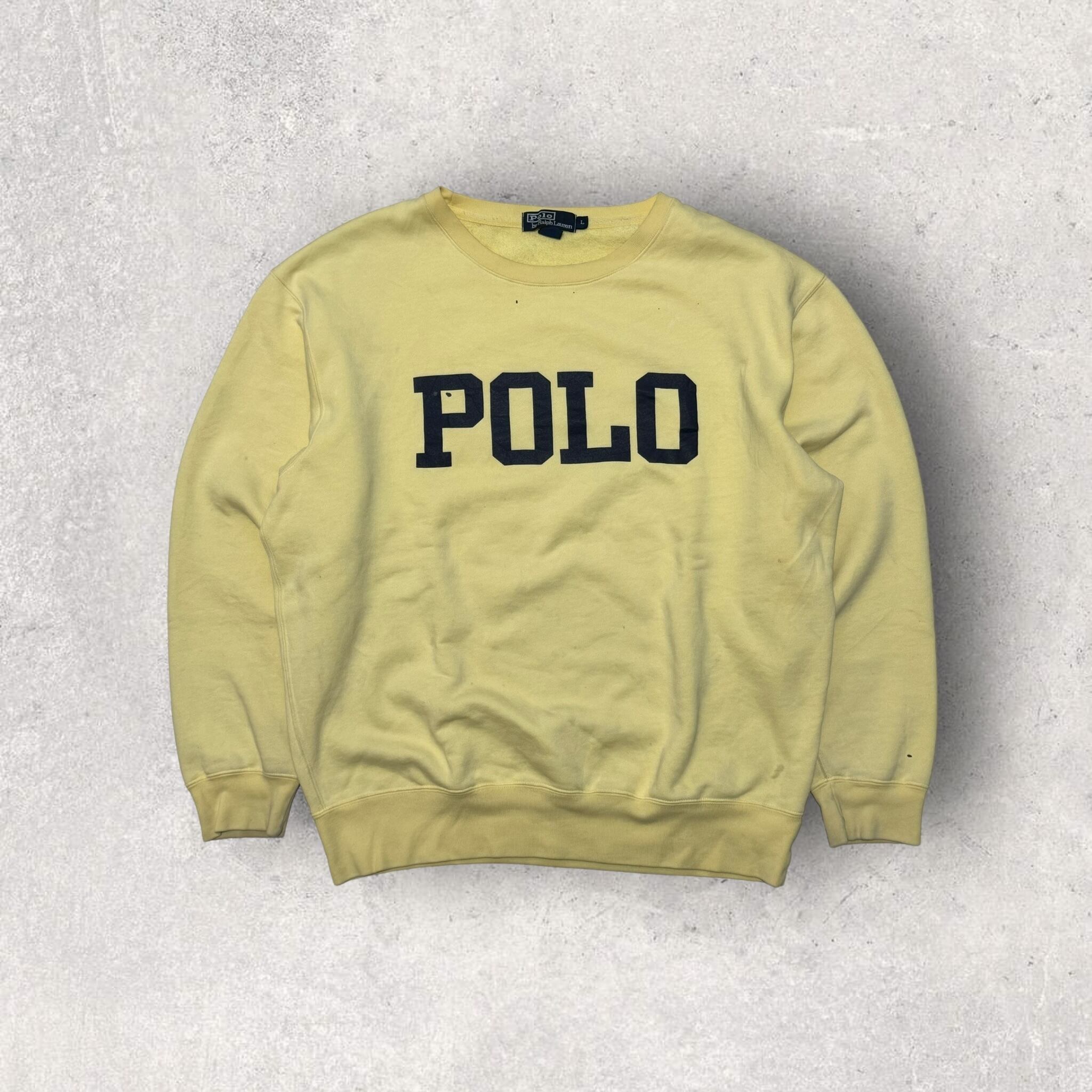 "90's Polo by Ralph Lauren" sweat shirt
