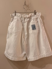 BEST ホワイトデニムハーフパンツ