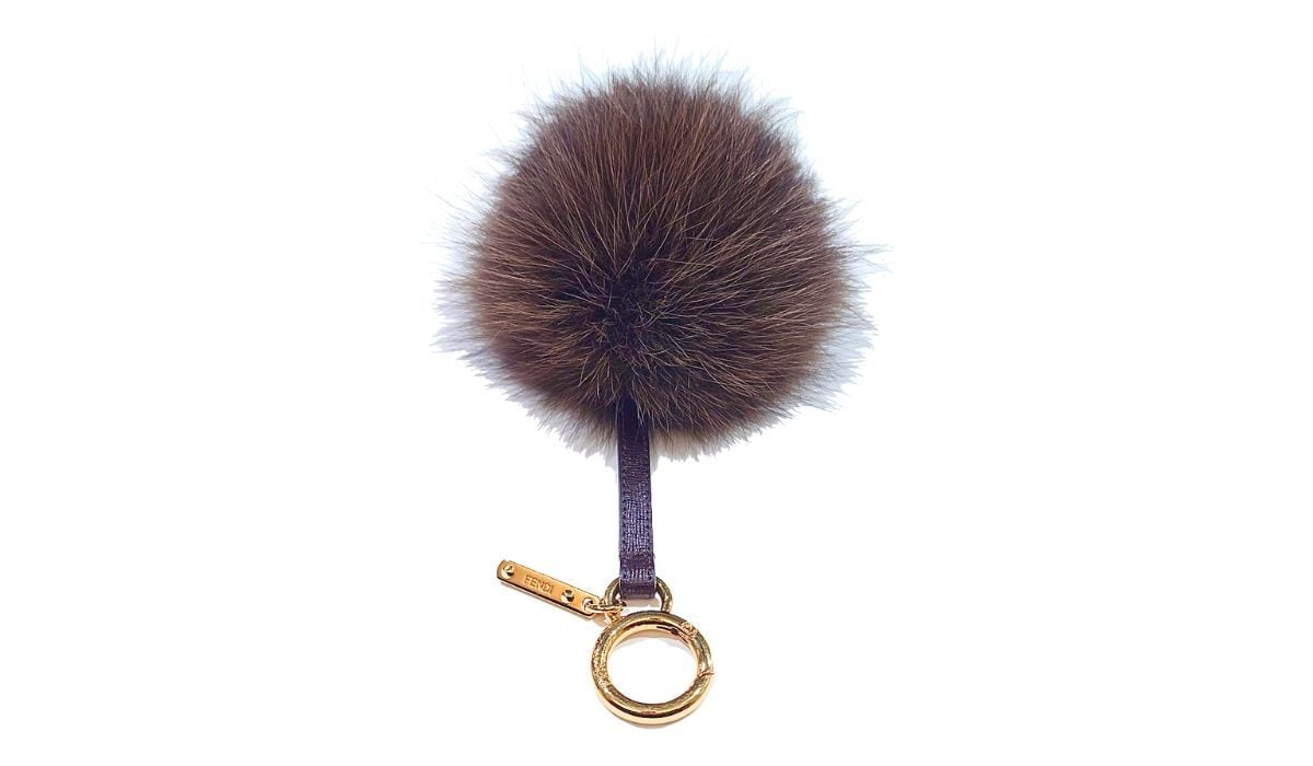 FENDI フェンディ ポンポン チャーム バッグチャーム キーホルダー