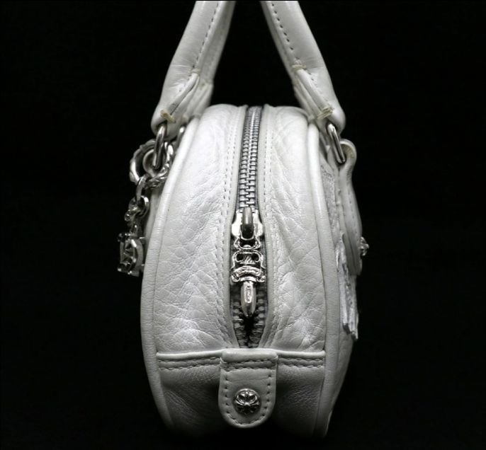 CHROME HEARTS クロムハーツ ロジウム加工 タイニー ジムバッグ