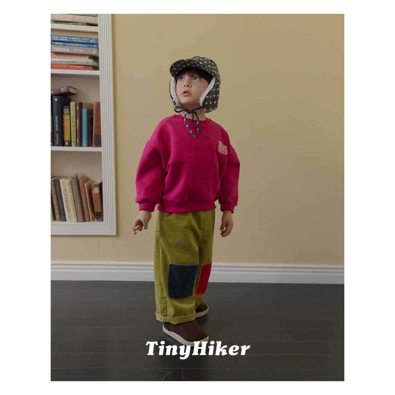 【取寄】Tiny Hiker パッチコーデュロイパンツ｜冬服｜韓国子供服