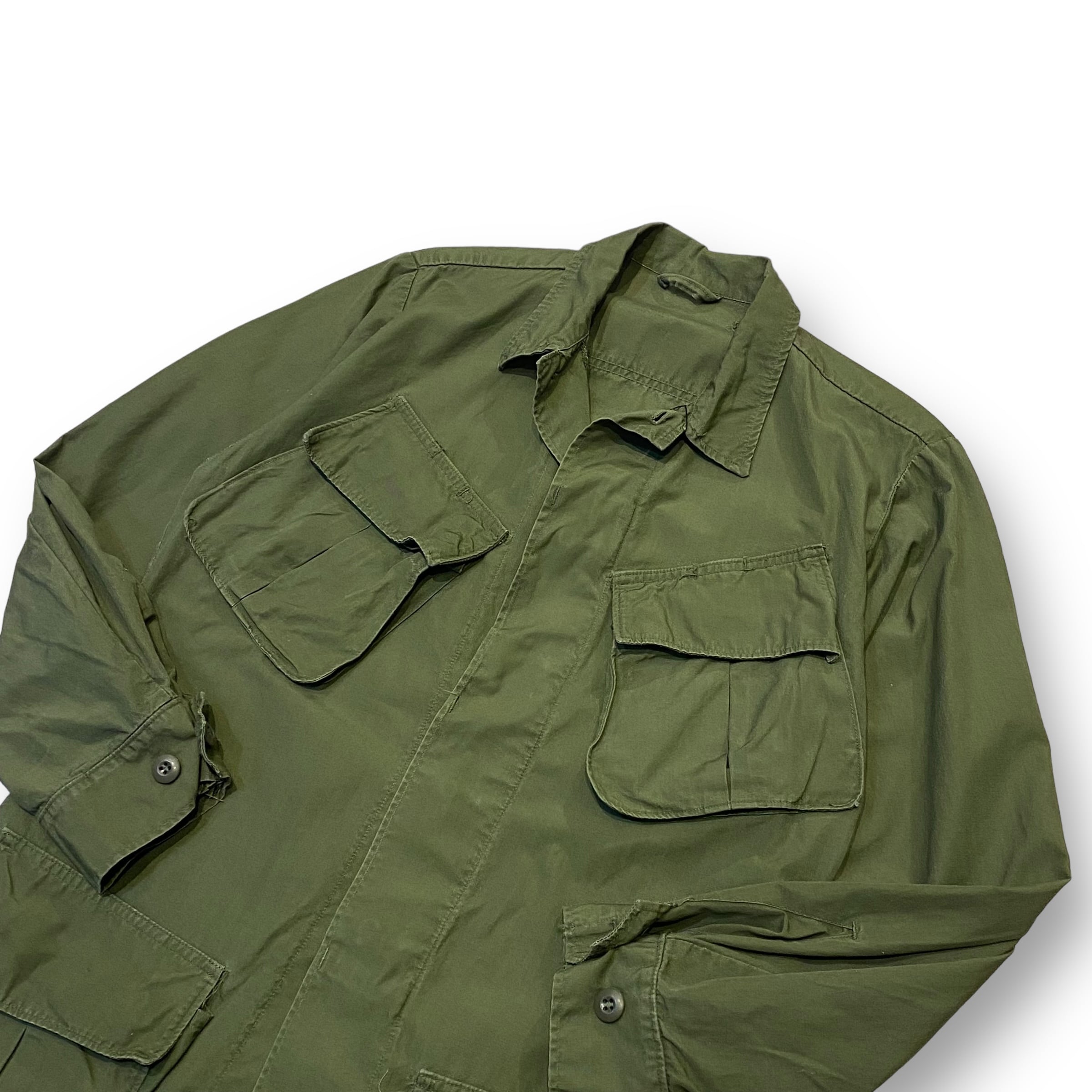ジャングルファティーグジャケット 3rd M-R 実物ノンリップ