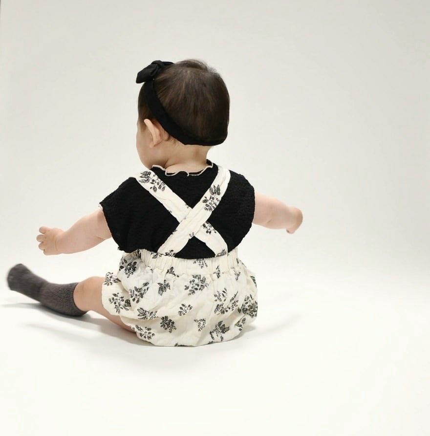 【即納】ボタニカルブルマサロペット　nunubiel | cucLo -きゅくろ- │ 韓国子供服 powered by BASE