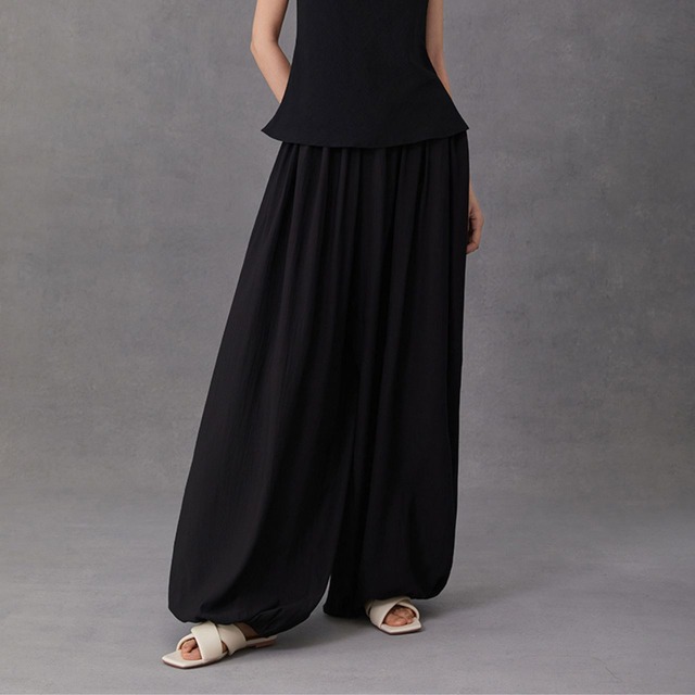 クロップド丈バルーンパンツ　00674