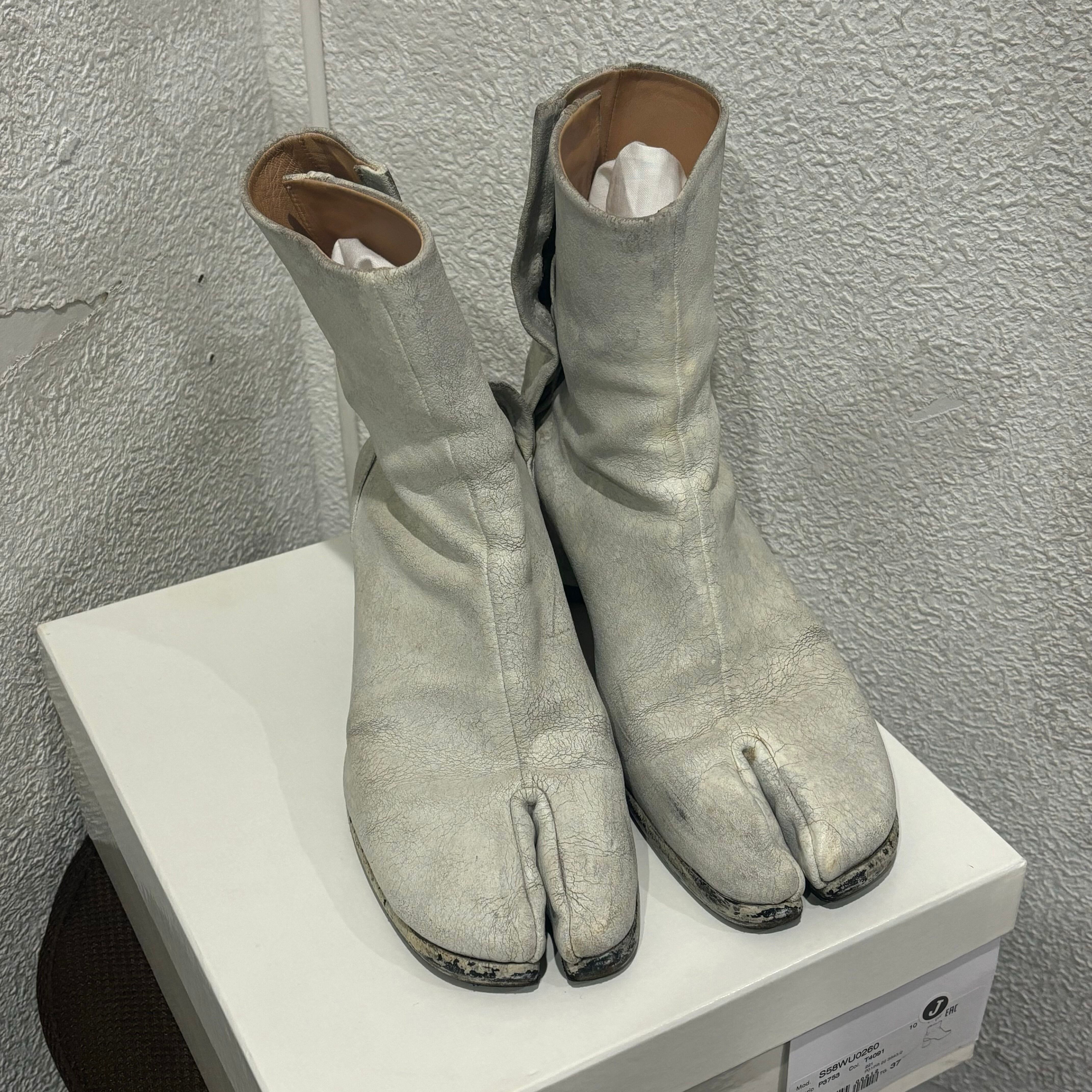 Maison Margiela メゾンマルジェラ 22SS ペンキ加工足袋ブーツ SIZE.40 