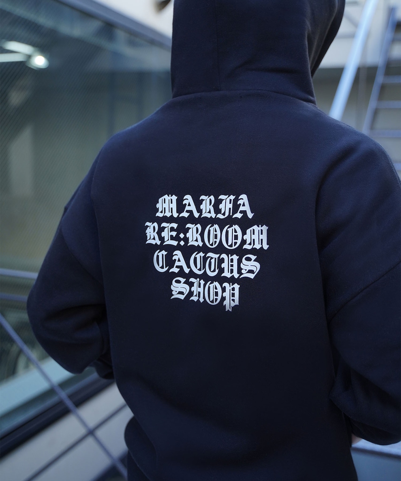 【#Re:room】MARFA PRINT ZIP PARKA［REC737］