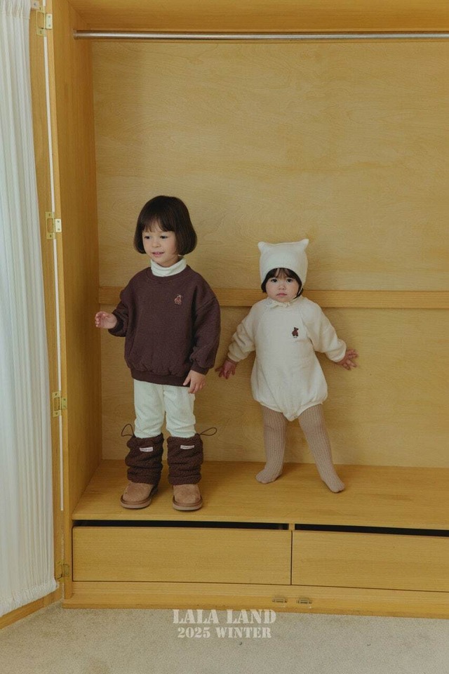 [即納]≪LALALAND≫Petite Cat Beanie ivory (baby) 5