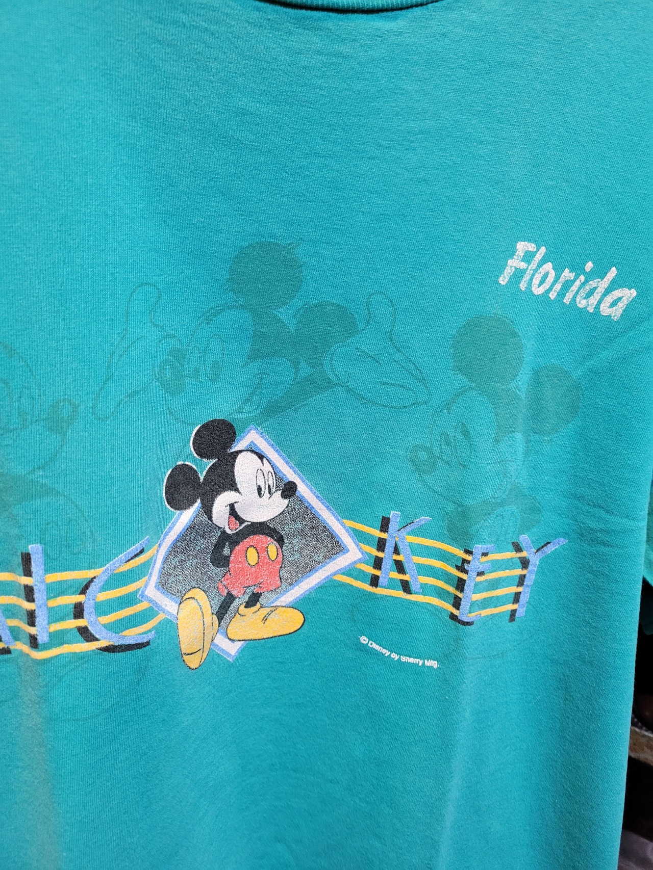 90s ミッキー Tシャツ Lサイズ USA製 Disney コピーライト付き | Gracier