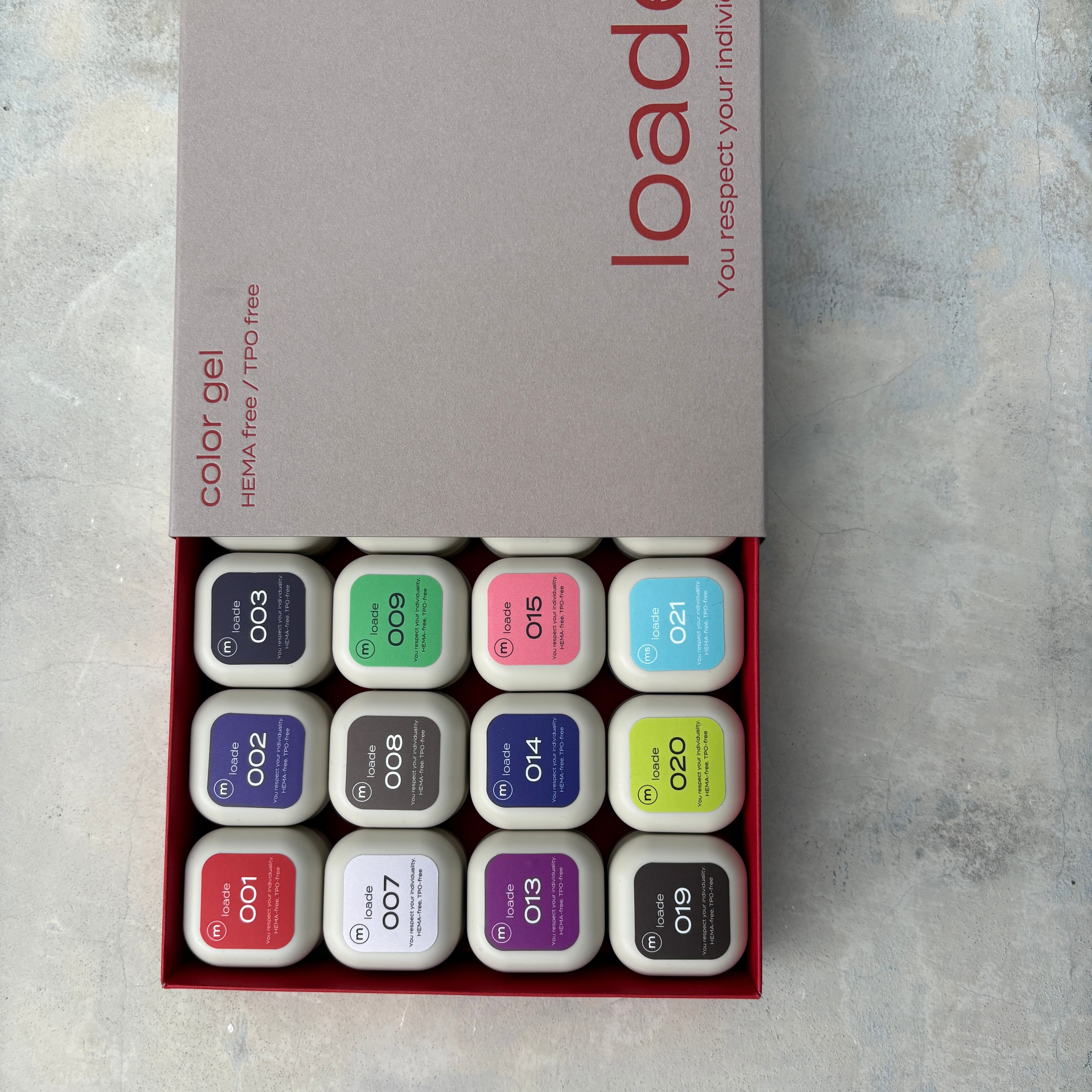 loade カラージェル 全24色セット loade】color gel 24colors set | CLETO / loade