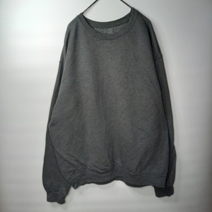 フルーツオブザルーム　クルーネック　スウェット　ガゼット　トレーナー　無地　L