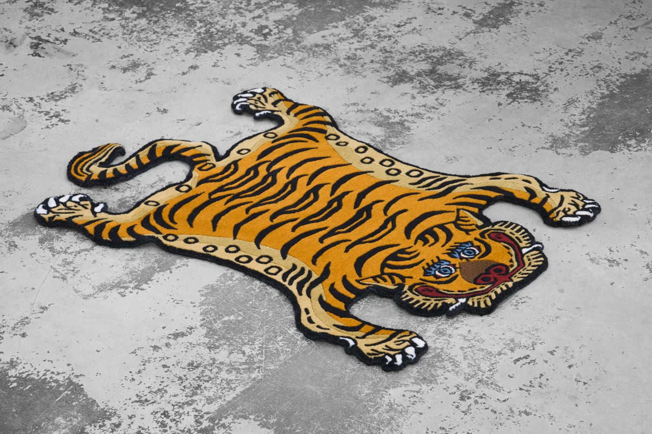Tibetan Tiger Rug 《Sサイズ•ウール514》チベタンタイガーラグ
