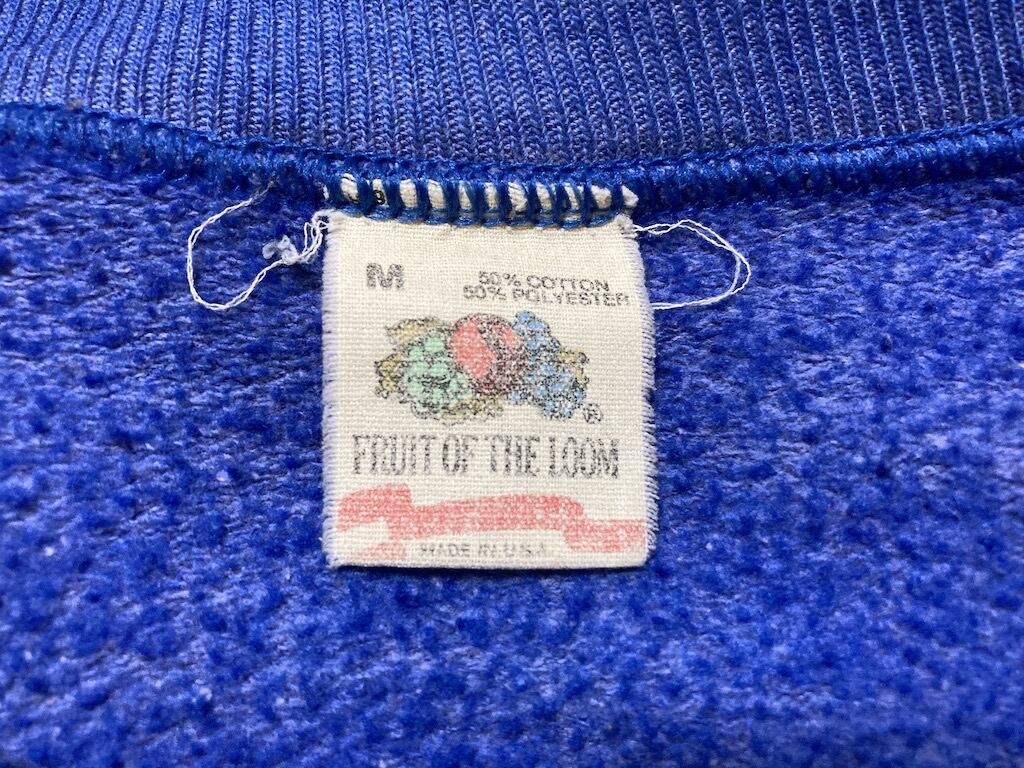 90s　FRUIT OF THE LOOM　スウェット