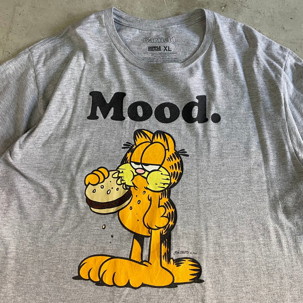 GARFIELD ガーフィールド Mood. キャラクタープリントTシャツ メンズXL 