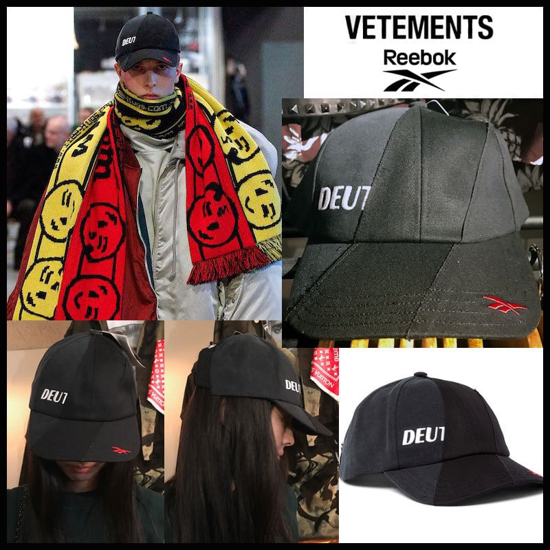 本物の通販 vetements ヴェトモン リーボック 帽子 キャップ | www