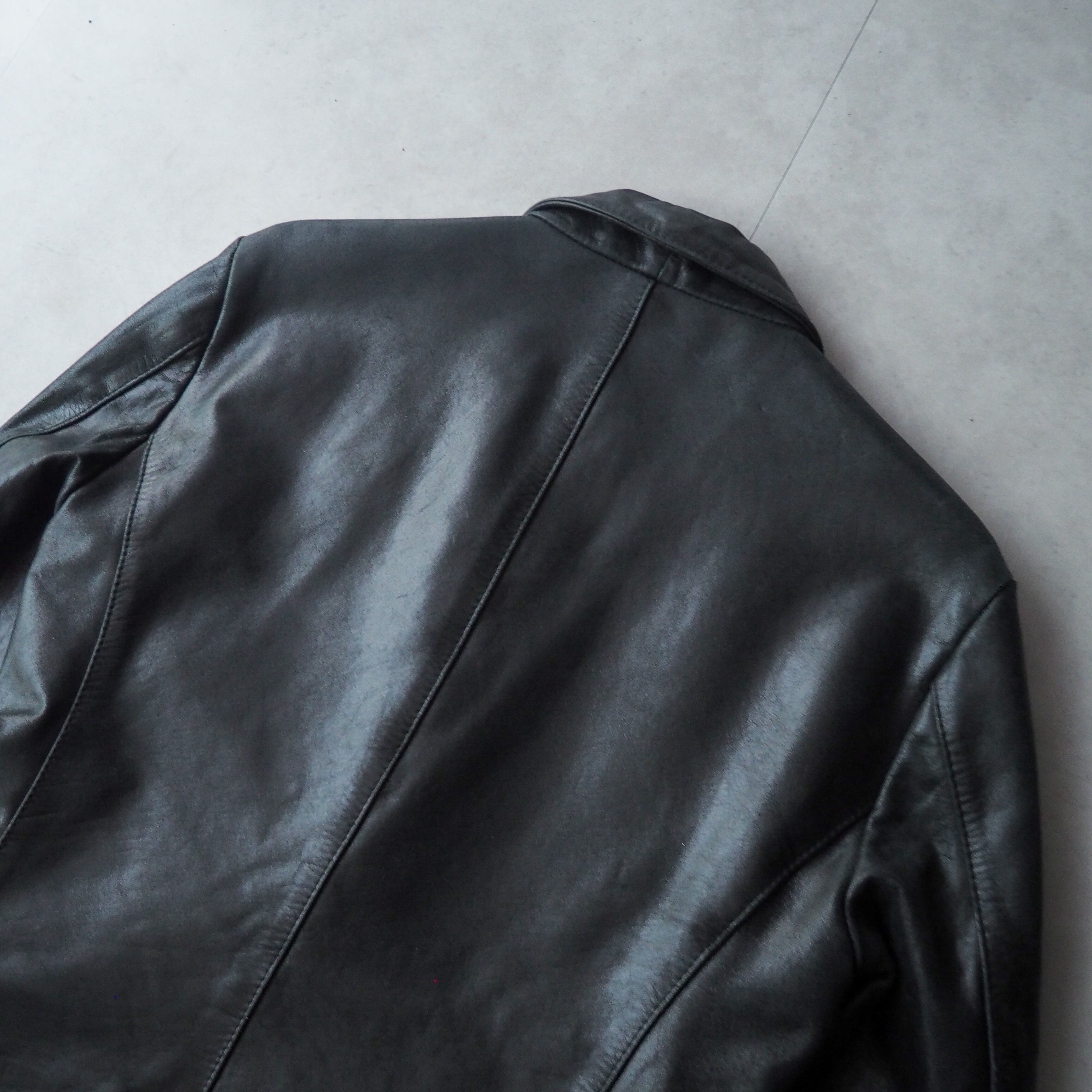 00s〜 “TORNADO MART” leather tailored jacket 00年代 トルネード ...