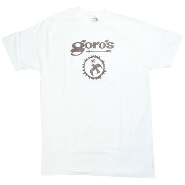 Size【L】 goro's ゴローズ オールド フルロゴTシャツ 白 【良い