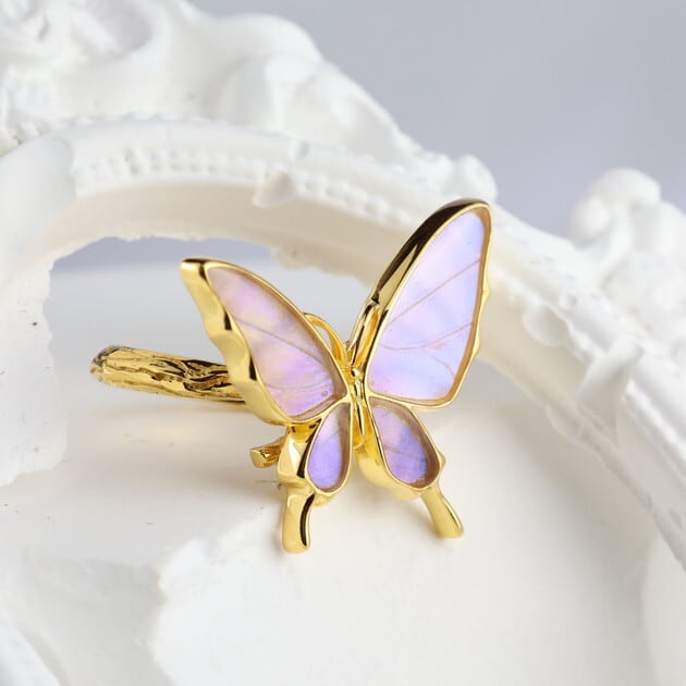 Psyche/現品] [zps033g-sul][スルコウスキーモルフォ] 本物の蝶の翅