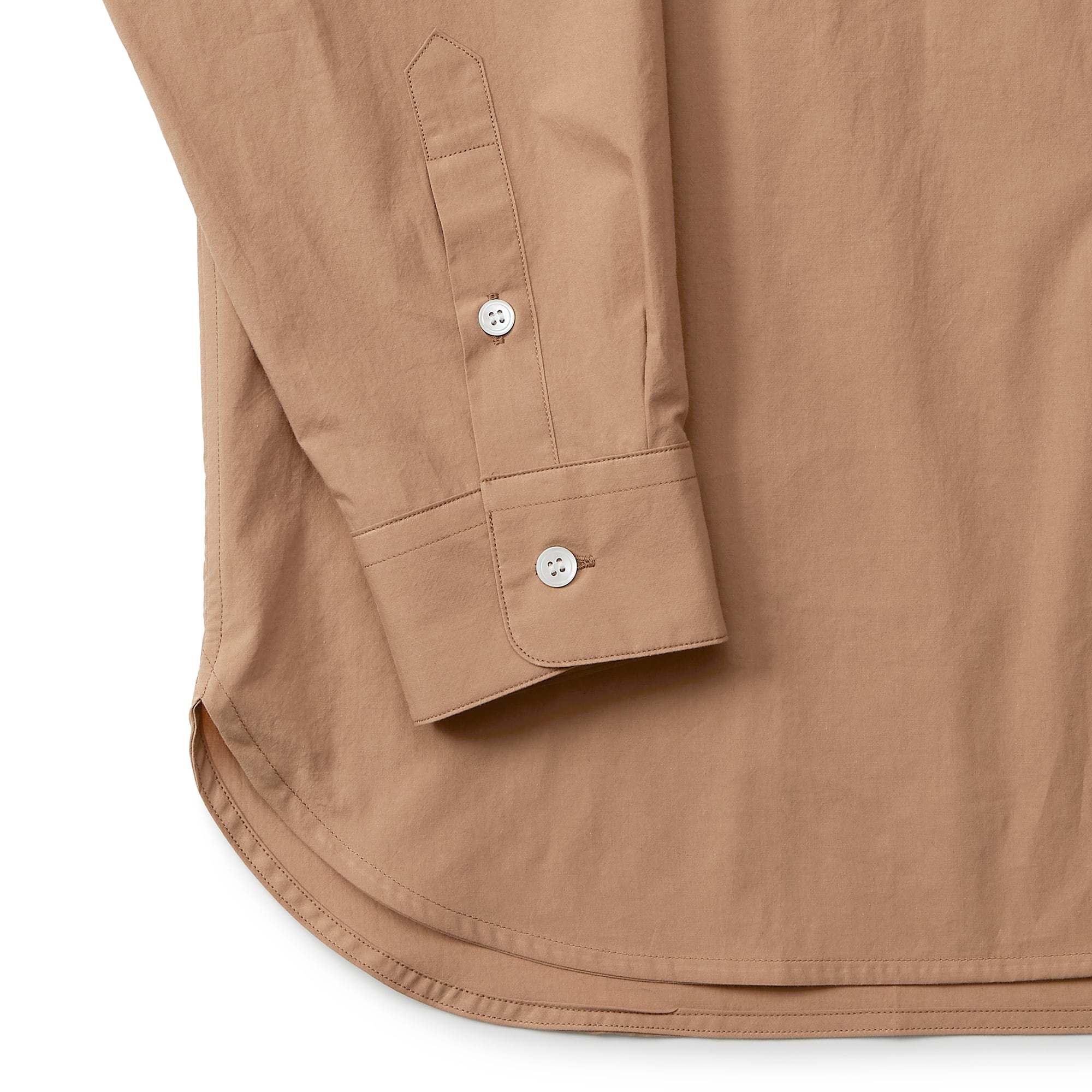 everyone typewriter regular collar shirt (BEIGE) | everyone