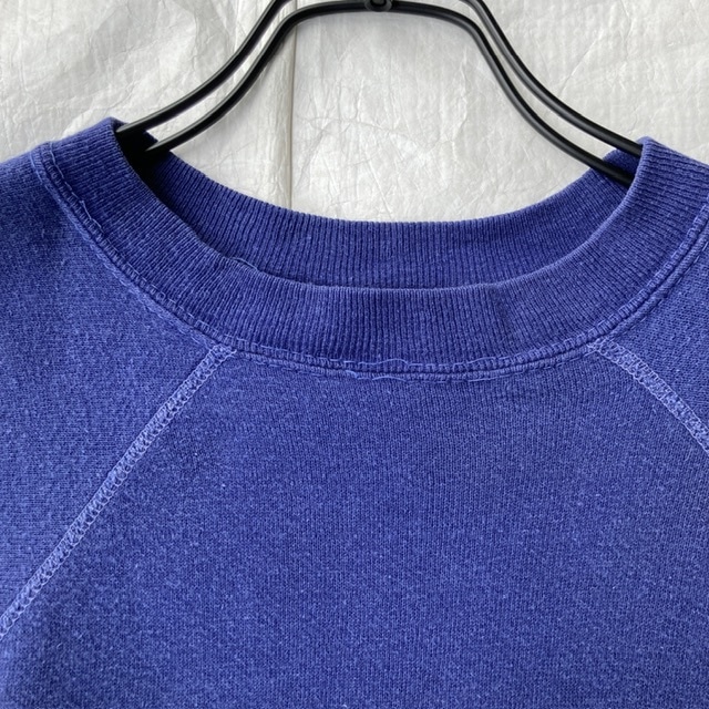 半袖スウェット 60s Wayne Town ブルー ヴィンテージ古着 画像5