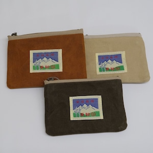 乗鞍印 残布で作った小袋（紐付き）