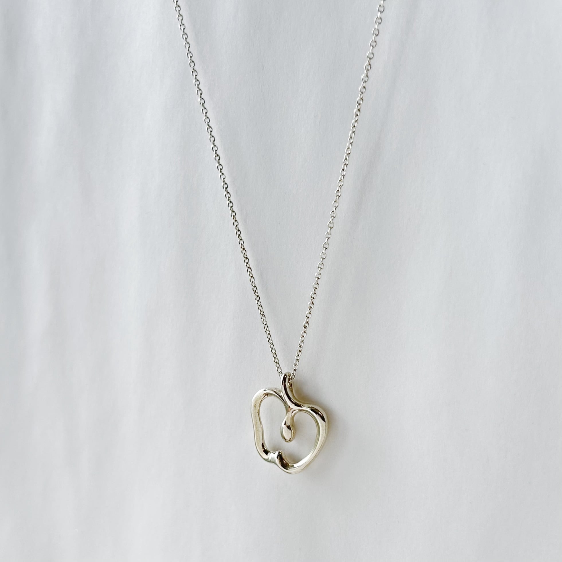 T7031】Tiffany&Co. apple necklace/silver925/ティファニー