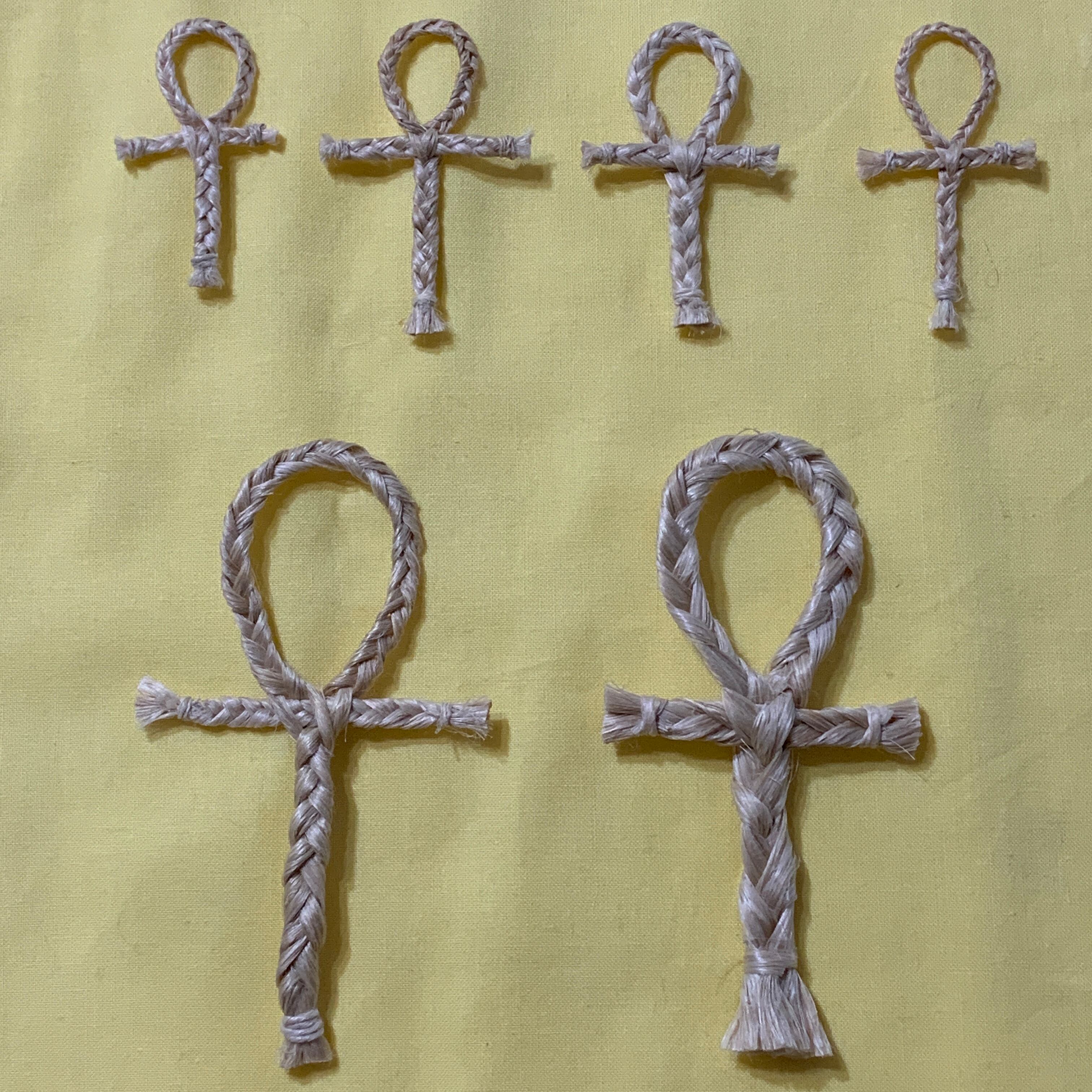 精麻のお飾りエジプトアンク鍵