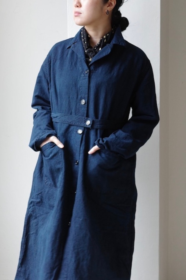 genre vintage ジャンルヴィンテージ / HOSPITAL COAT（BLACK INDIGO)