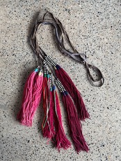 Lu tribe／Vintage tassel rope