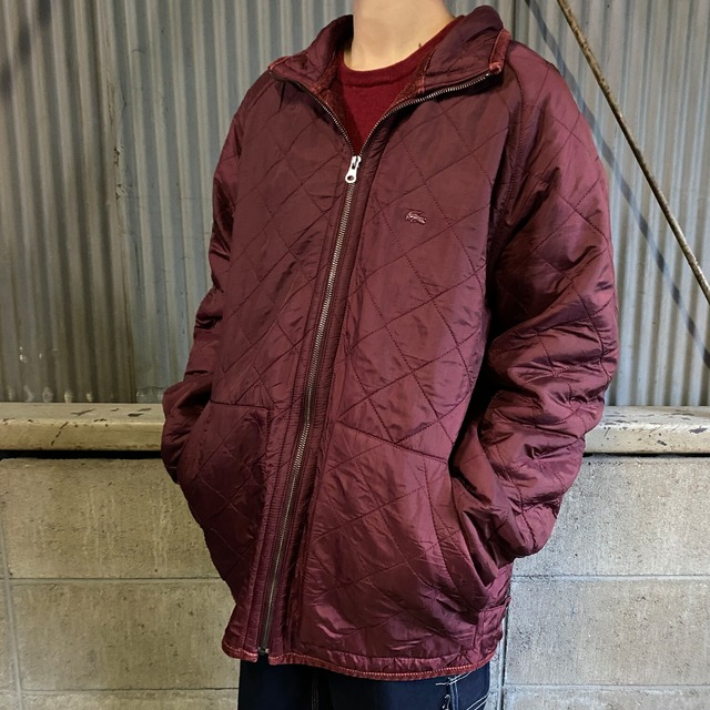 ラコステ LACOSTE キルティングジャケット メンズL相当 古着 ワン 