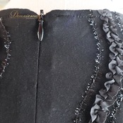 社交ダンス 衣装 ワンピース ドレス ブラック系 ホワイト系 白 黒 レース ダンス パーティ 発表会 モノクロ レディース ダンス衣装 発表会用 モノトーン ステージ衣装 コスチューム