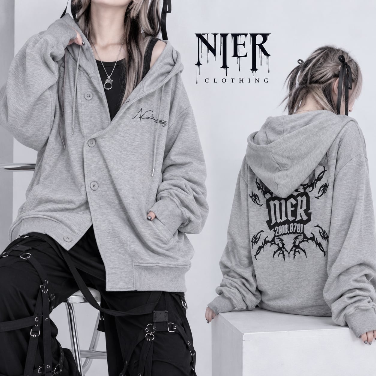 【ありす】Nier Clothing パーカー系おまとめ3点【新品】 99b0993de5c7f81f95d41a4783124a