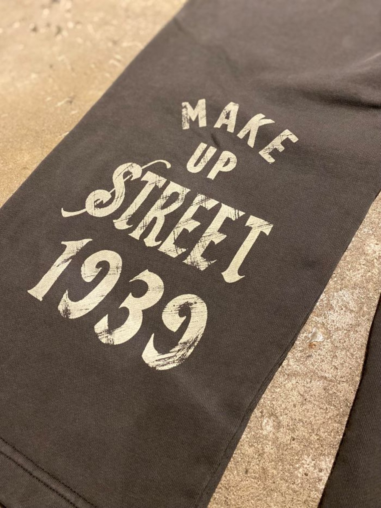 BEAT.F.P.G / MAKE UP STREET SWEAT PANTS / スウェットパンツ / SUMI BLACK - 5