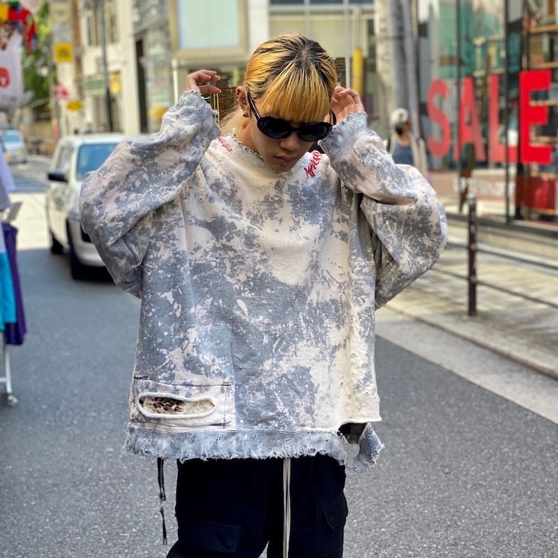 【ZAC∴VARGAS】Tie Dye Crash Pullover | CHAOZ-カオス-