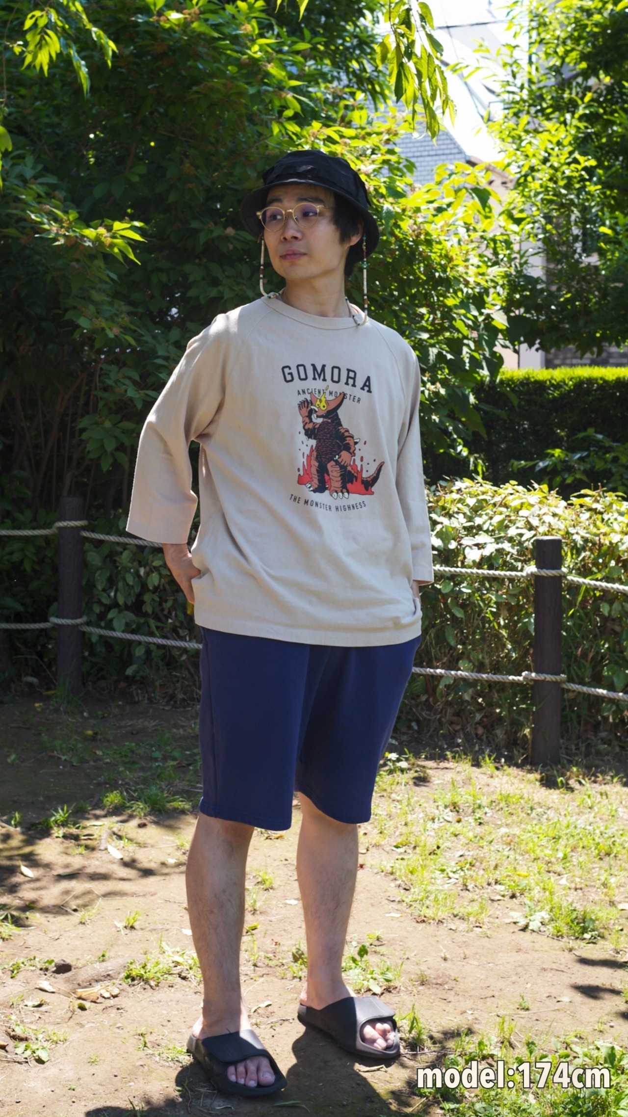 ULTRA Loose Raglan "GOMORA" feat.Eye of Fire
